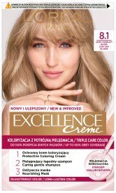 L'Oréal Paris Excellence Creme farba do włosów 8.1 Jasny popielaty blond