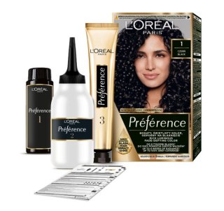 L'Oréal Paris Preference farba do włosów 1 - Czerń 1 op.