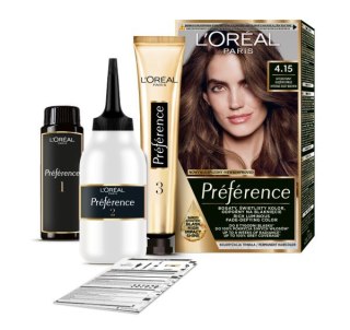 L'Oréal Paris Preference farba do włosów 4.15 Intensywny Głęboki Brąz 1 op.