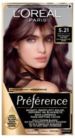 L'Oréal Paris Preference farba do włosów 5.21 Zimny Opalizujący Jasny Brąz