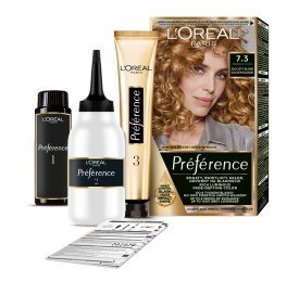 L'Oréal Paris Preference farba do włosów 7.3 Złocisty Blond