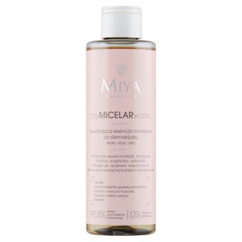 Miya myMICELARwater nawilżająca esencja micelarna do demakijażu twarzy 200 ml