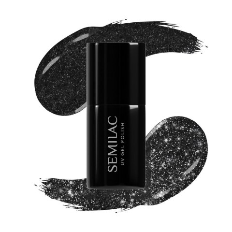 Semilac lakier hybrydowy 394 Sparkling Midnight Date 7 ml