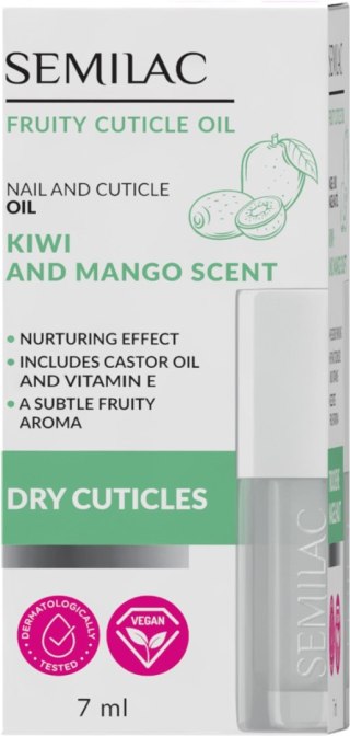 Semilac Nail Oil oliwka do skórek i paznokci Kiwi Mango 7 ml