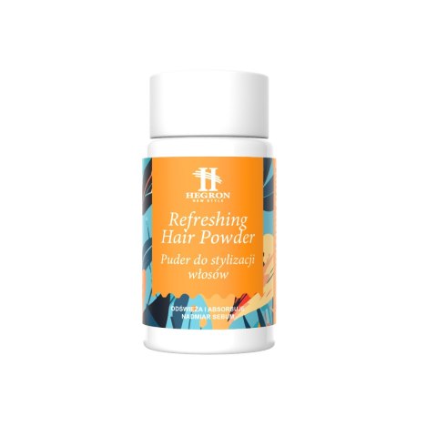 Hegron Refreshing Hair Powder puder do stylizacji włosów - odświeża i absorbuje nadmiar sebum 10 g
