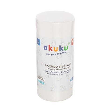 AKUKU Suche bambusowe ręczniczki - jednorazowe (A0687) 100 szt.