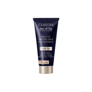 Claresa Nawilżający Podkład z Filtrem SPF 50 Beauty Protective Foundation 1N Light Neutral 30 ml