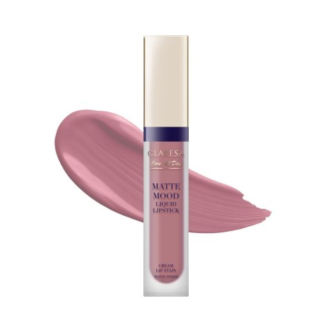Claresa Matte Mood Matowa Pomadka w Płynie do Ust 01 Joyful 7 ml