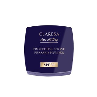 Claresa Puder Prasowany Utrwalający z Filtrem SPF 30 Protective Stone Pressed Powder Universal 10 g