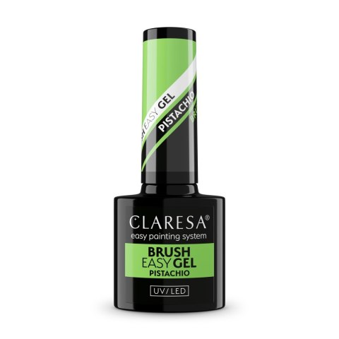 Claresa Brush Easy Gel żel do paznokci - Pistachio 5 g