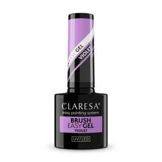 Claresa Brush Easy Gel żel do paznokci - Violet 5 g