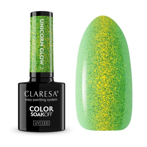 Claresa NAILS Lakier Hybrydowy Unicorn Glow 02 5 g