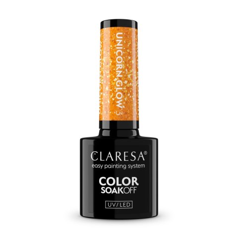 Claresa NAILS Lakier Hybrydowy Unicorn Glow 03 5 g