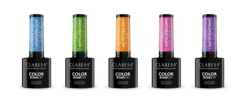 Claresa NAILS Lakier Hybrydowy Unicorn Glow 03 5 g