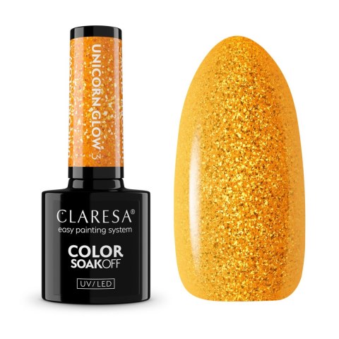 Claresa NAILS Lakier Hybrydowy Unicorn Glow 03 5 g