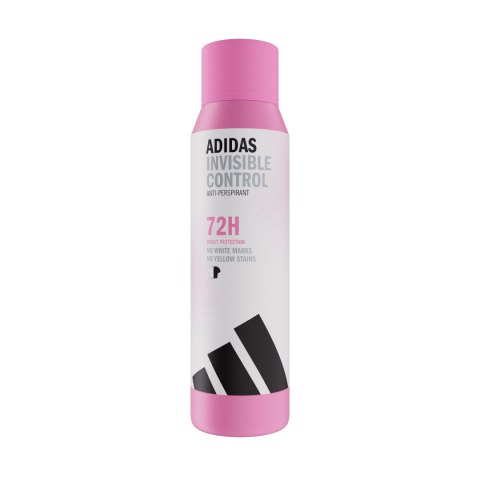 Adidas Invisible Control Antyperspirant w Sprayu dla Kobiet 150 ml