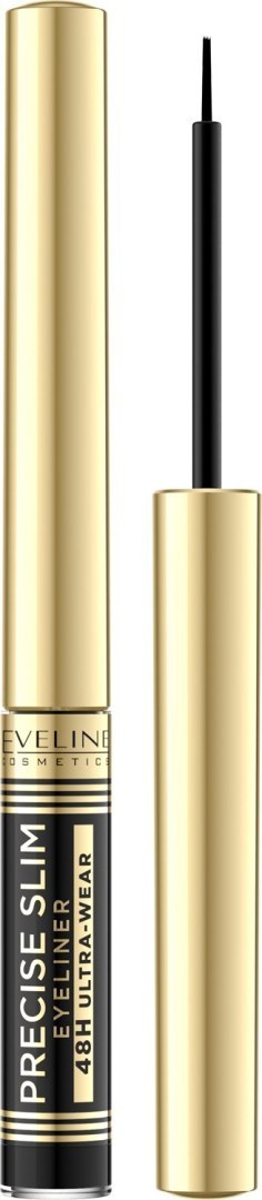 Eveline Precise Slim Eyeliner do Oczu - 24H Waterproof 2.8 ml