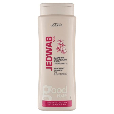 Joanna Jedwab Silk szampon wygładzający do włosów suchych i zniszczonych 400 ml