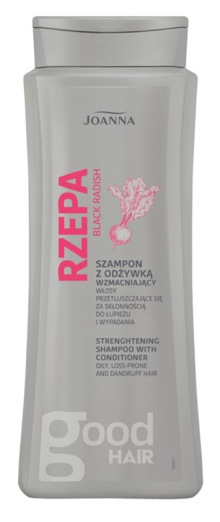 Joanna Rzepa szampon wzmacniający z odżywką do włosów przetłuszczających się 400 ml
