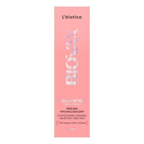 L'Biotica Biovax Volumetric peeling trychologiczny - oczyszczenie, odnowa objętości i gęstości 100 ml