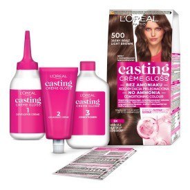 L'Oréal Paris Casting Creme Gloss krem koloryzujący nr 500 Jasny Brąz
