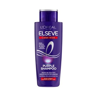 L'Oréal Paris Elseve Color Vive Fioletowy szampon przeciw żółtym i miedzianym odcieniom 200 ml