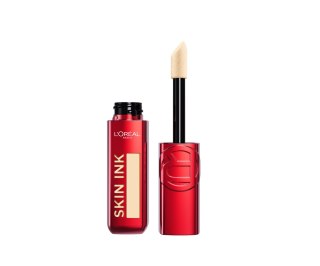 Maybelline L'Oreal Infaillible Skin Ink Podkład i Korektor do Twarzy 2w1, 100 Light Warm 15 ml