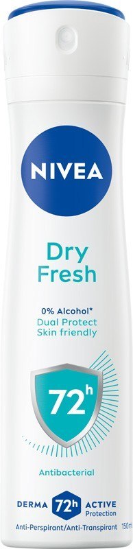 NIVEA Dry Fresh Antyperspirant Damski w Sprayu 150 ml
