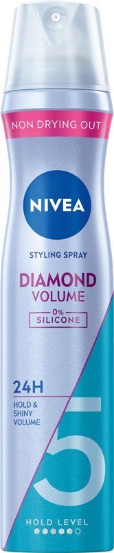 Nivea Styling Diamond Volume 5 lakier do włosów matowych 250 ml