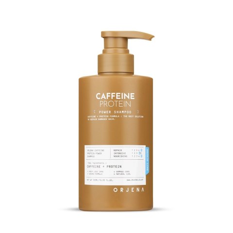 Orjena Power szampon do włosów wzmacniający Caffeine & Protein 500 ml