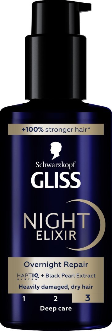Schwarzkopf Gliss Overnight Repair serum do włosów zniszczonych 100 ml