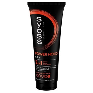 Syoss Power Hold Gel żel do włosów ultra mocny 250 ml