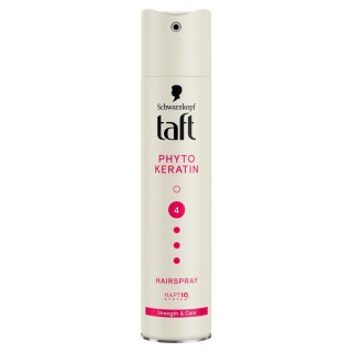 Taft Phyto Keratin lakier do włosów z keratyną 4 supermocny 250 ml