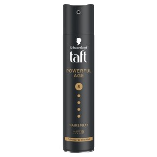 Taft Powerful Age lakier do włosów delikatnych i cienkich 5 ultramocny 250 ml