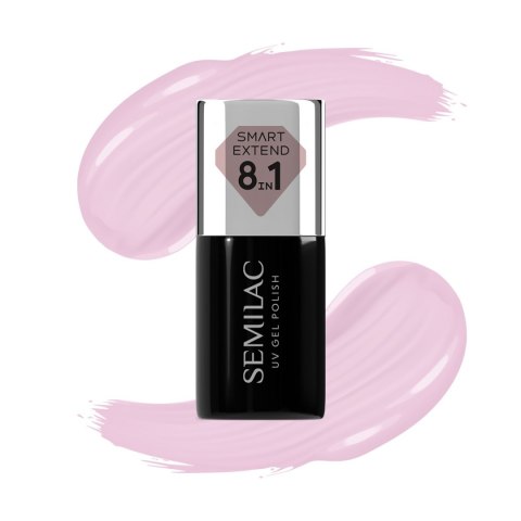 Semilac Smart Extend lakier hybrydowy Delicate Pink nr. 803 7 ml