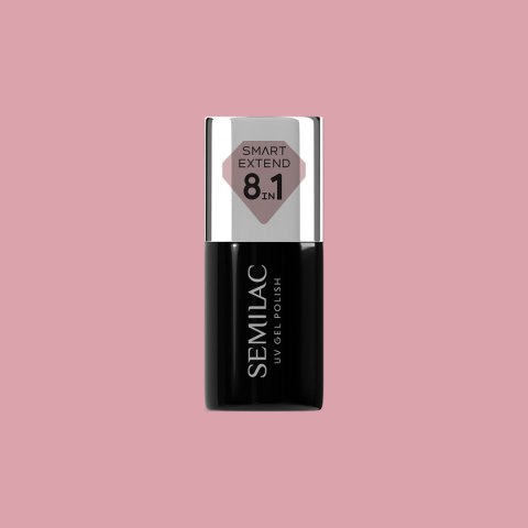 Semilac Smart Extend lakier hybrydowy Nude Rose nr. 802 7 ml