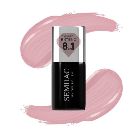Semilac Smart Extend lakier hybrydowy Nude Rose nr. 802 7 ml