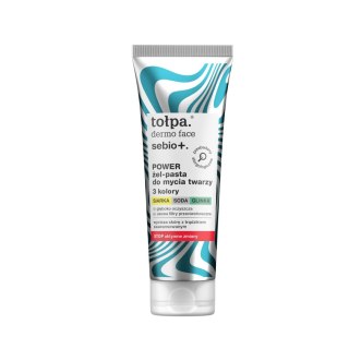 Tołpa Dermo Face Sebio Power żel - pasta do mycia twarzy - 3 kolory 100 ml