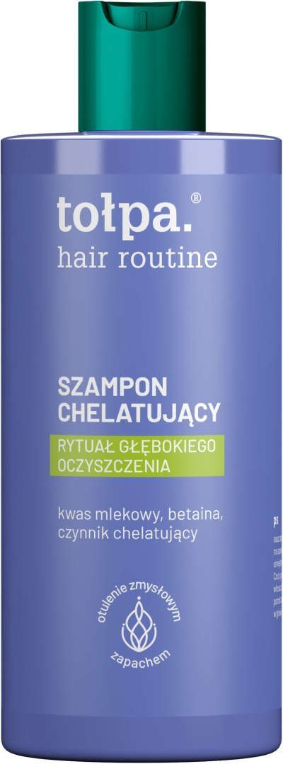 Tołpa Hair Routine szampon oczyszczający do włosów chelatujący 300 ml