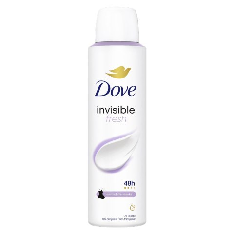 Dove Invisible Fresh Antyperspirant Damski w Sprayu 150 ml