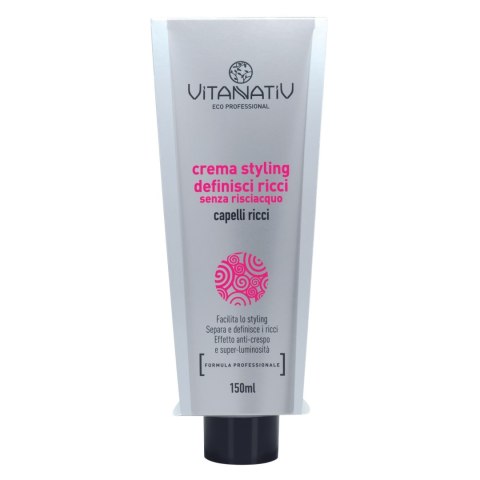 Vitanativ Eco Professional krem do stylizacji podkreślający loki - bez spłukiwania 150 ml