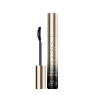 Claresa Tusz do Rzęs Sexy Black Volume & Curl Pogrubiająco-Podkręcający Czarny 10 ml