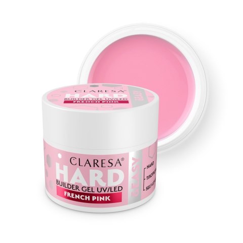 Claresa Hard&Easy żel budujący French Pink 12 g