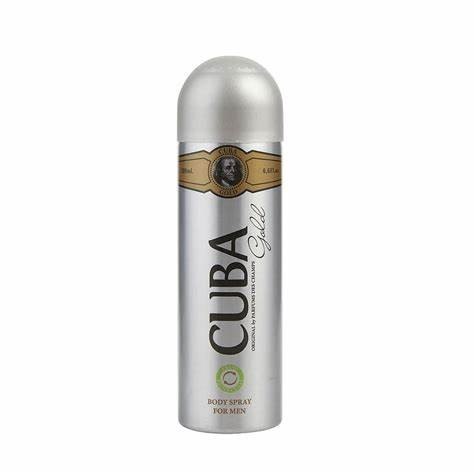 Christopher Dark Cuba Gold Dezodorant Perfumowany dla Mężczyzn 200 ml
