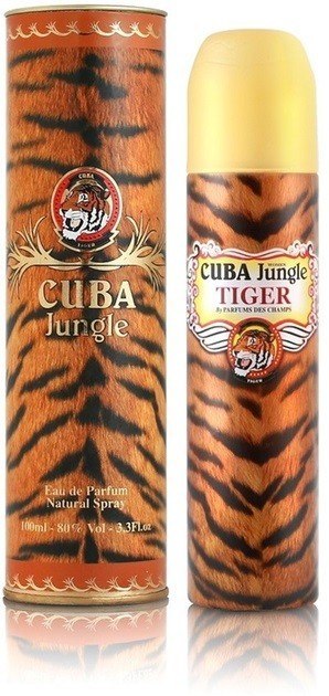 CUBA Jungle Tiger Woda perfumowana damska 100 ml - Drapieżna elegancja zamknięta w ikonicznym flakonie