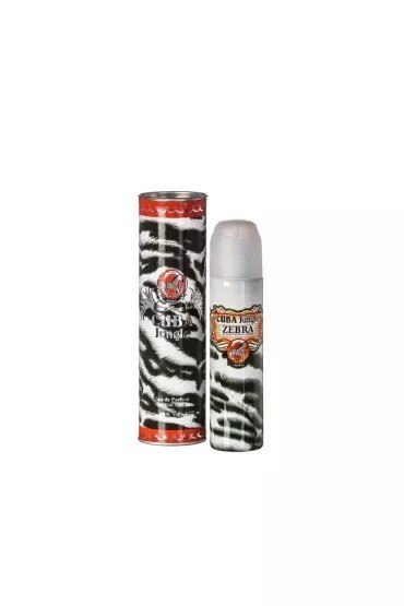 CUBA Jungle Zebra Woda perfumowana damska 100 ml - Naturalna finezja i kwiatowa lekkość