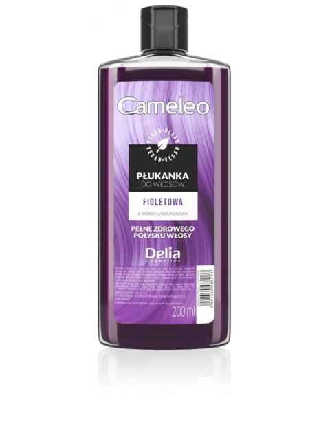 Delia Cameleo fioletowa płukanka do włosów 200 ml