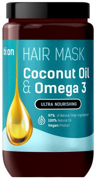 Bio Naturell maska do włosów z olejem kokosowym i Omega3 946 ml