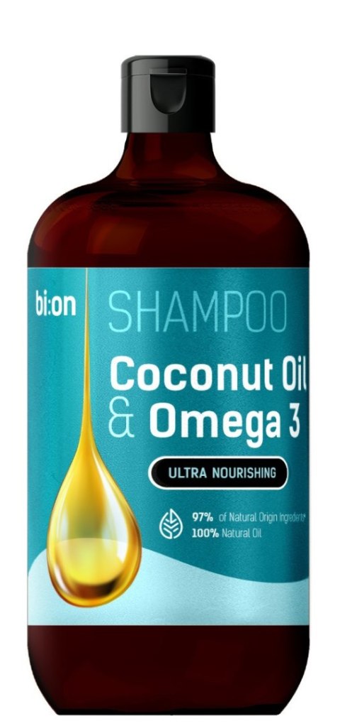 Bio Naturell szampon z olejem kokosowym i Omega 3 do każdego rodzaju włosów 946 ml