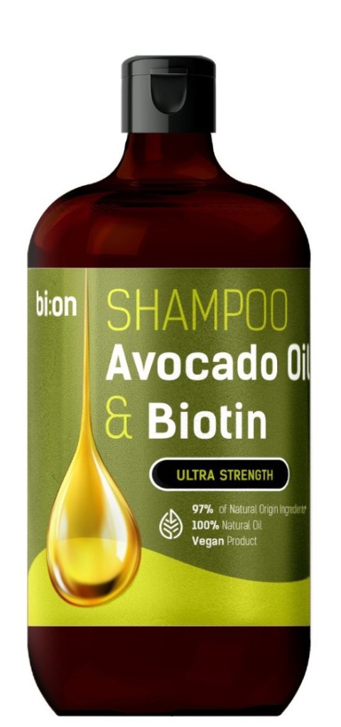 Bio Naturell szampon z olejem z awokado i biotyną do każdego rodzaju włosów 946 ml